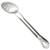 Vollrath 64405 13" L 16 Gauge Stainless Steel Patented Handle with Turn Down Design Satin Finish Slotted One-Piece Heavy Duty Basting Spoon