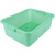 Vollrath 1527B-C19 20" W x 15" D x 7" H Green Special Blend Plastic with Molded in Handles Traex Color-Mate Food Storage Box