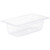 Vollrath 8034410 4" Deep Low-Temp Polycarbonate Clear Plastic Super Pan 1/3 GN Food Pan
