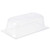 Vollrath 8034410 4" Deep Low-Temp Polycarbonate Clear Plastic Super Pan 1/3 GN Food Pan