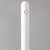 Vollrath 4689815 12" L Solid High Temp Nylon-White One-Piece Construction Prep Spoon