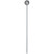 Vollrath 47028 1 Tbsp. Type 304 18/8 Stainless Steel 14" Long Handle One-Piece Construction Measuring Spoon