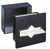 Vollrath FMT-1 8 1/4" W x 3 1/2" D x 8" H Black ABS Plastic Flush Mounted Wax Tissue Dispenser