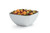 Vollrath 4763450 102.4 Oz. Classic Pearl White Square Stainless Steel Double Wall Insulated Serving Bowl