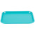 Vollrath 86109 10" x 14" Teal Rectangular Polypropylene Fast Food Tray