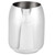Vollrath 46634 68 Oz. (2.0L) 6 3/4"H 18/8 Stainless Steel Mirror-Finish Exterior and Satin Finish Interior Orion Water Pitcher