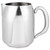 Vollrath 46634 68 Oz. (2.0L) 6 3/4"H 18/8 Stainless Steel Mirror-Finish Exterior and Satin Finish Interior Orion Water Pitcher