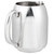 Vollrath 46634 68 Oz. (2.0L) 6 3/4"H 18/8 Stainless Steel Mirror-Finish Exterior and Satin Finish Interior Orion Water Pitcher