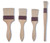 Vollrath 457-0 1" W Round Wood Handle Pastry Brush