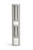 Vollrath LD3-2 25 1/2" H x 5" Diameter Stainless Steel (2) Compartments Lid Dispenser