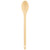 Vollrath 4689860 12" L Solid High Temp Nylon-Tan One-Piece Construction Prep Spoon