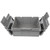 Vollrath 52649 20.125" L x 14.25" W x 4.625" D Gray Tote 'N Store Buffetware Box