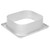 Vollrath E6WC02 2" D 1/6 Size 22 Gauge Stainless Steel Rectangular Garbage Waste Chute