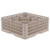 Vollrath TR13GGGG 19.75" W x 19.75" D Beige Co-Polymer (20) Compartments Full Size Rack Max Low Profile Glass / Stemware Rack