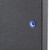 Vollrath V904650 19.69" W x 0.56" H x 7" D Black Wood Cubic Narrow Short Shelf
