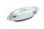 Vollrath 47428 8" W x 1" H x 4" D Oval Stainless Steel Au Gratin