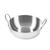Vollrath 59748 9 Oz. 5" L x 1.4" H 4" Top Diameter Stainless Steel Shallow Mini Balti Dish
