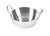 Vollrath 59748 9 Oz. 5" L x 1.4" H 4" Top Diameter Stainless Steel Shallow Mini Balti Dish