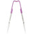 Vollrath 4780680 6" Stainless Steel One-Piece Scalloped Teeth Springless Design Purple Ergonomic Antimicrobial Kool-Touch Handle Utility Tongs Warranty
