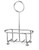 Vollrath WR-1003 4 3/8" L x 2 3/8" W x 6" H Chrome Plated Dripcut Wire Rack Condiment Caddy