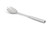Vollrath 46950 11 5/8" Long Notched Stainless Hollow Handled Buffetware Serving Spoon