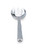 Vollrath 46950 11 5/8" Long Notched Stainless Hollow Handled Buffetware Serving Spoon
