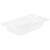 Vollrath 8032410 2.50" Deep Low-Temp Polycarbonate Clear Plastic Super Pan 1/3 GN Food Pan