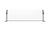 Vollrath MB60FLAT Iron Powder Coated Base Adjustable Flat Acrylic Panel 60" Mobile Countertop Breathguard