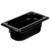 Vollrath 9092420 2.50" Deep High-Temp Black Resin Super Pan 1/9 GN Food Pan