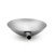 Vollrath 58814 14" Dia. x 3 7/8"H 18 Gauge Carbon Steel Wok Pan with Tubular Handle Induction Wok Pan
