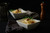 Vollrath V22201 0.63 Qt. White Small Square Melamine Bowl