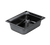 Vollrath 8024420 4" Deep Low-Temp Polycarbonate Black Plastic Super Pan 1/2 GN Food Pan
