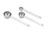 Vollrath 47078 18/8 Stainless Steel One-Piece Construction Stamped Capacities Heavy Duty Round Measuring Spoon Set