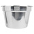 Vollrath 8231220 10 Quart Stainless 1.2mm Thickness "Rings" Embossing On Rim Mirror Finish Miramar Decorative Soup Inset