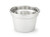 Vollrath 8231220 10 Quart Stainless 1.2mm Thickness "Rings" Embossing On Rim Mirror Finish Miramar Decorative Soup Inset