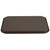Vollrath 86121 14" x 18" Brown Rectangular Polypropylene Fast Food Tray