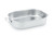Vollrath 68251 16.75" W x 13" D x 3.63" H 11.13 Qt. 14 Gauge 3004 Aluminum Alloy Wear-Ever Bake & Roast Pan