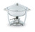 Vollrath 46506 6 Qt. Round Stainless Steel Heavy Duty Food Pan