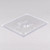 Vollrath 31200 Low-Temp Polycarbonate Clear Plastic Super Pan 1/2 GN Solid Cover