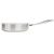 Vollrath 47745 3 Qt. Satin and Mirror Intrigue Stainless Steel Saute Pan