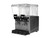 Vollrath VBBD2-37-F 2 Bowls 6.4 Gallon Fountain Spray Circulation Electric Vollrath Pre-Mix Refrigerated Beverage Dispenser - 115 Volts