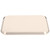 Vollrath 86106 10" x 14" Almond Rectangular Polypropylene Fast Food Tray