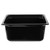 Vollrath 8026420 6" Deep Low-Temp Polycarbonate Black Plastic Super Pan 1/2 GN Food Pan