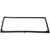 Vollrath N-0002B 12 3/8" x 10 1/8" x 5/8" Black Polyfilm Reusable Band Secures Covers High-Temp Silicone Pan Band for Half Size Steam Table