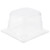 Vollrath 8064410 4" Deep Low-Temp Polycarbonate Clear Plastic Super Pan 1/6 GN Food Pan