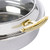 Vollrath 46124 6 Qt. Round Stainless Steel Induction Ready Intrigue Glass Top Induction Chafer