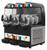 Vollrath VCBF168-37-AF 23 1/2" W x 19 1/2" D x 27" H (2) 2.64 Gallon Bowls Counter Top Frozen Beverage Granita Machine - 120v