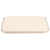 Vollrath 86126 14" x 18" Almond Rectangular Polypropylene Fast Food Tray