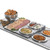 Vollrath 8240216 21.13" W x 12.75" D Stainless Steel Oval and Half Oval Miramar Template