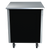 Vollrath 36120 28" W x 28" D x 30" H 16/300 Series Stainless Steel Top with 1" Turndown on All sides Enclosed Base 4-Series Signature Server Utility Serving Counter